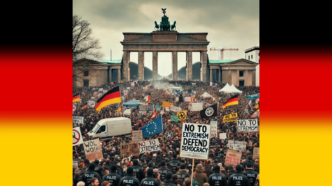 Manifestation a berlin