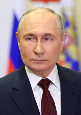Président de la Russie, Vladimir Poutine via wikipedia