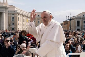 Le pape François. Credit photo Ashwin Vaswani