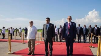 Membres du CPT. Crédit: La Présidence d'Haiti