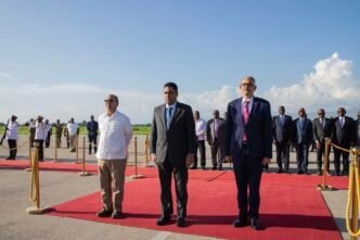 Membres du CPT. Crédit: La Présidence d'Haiti